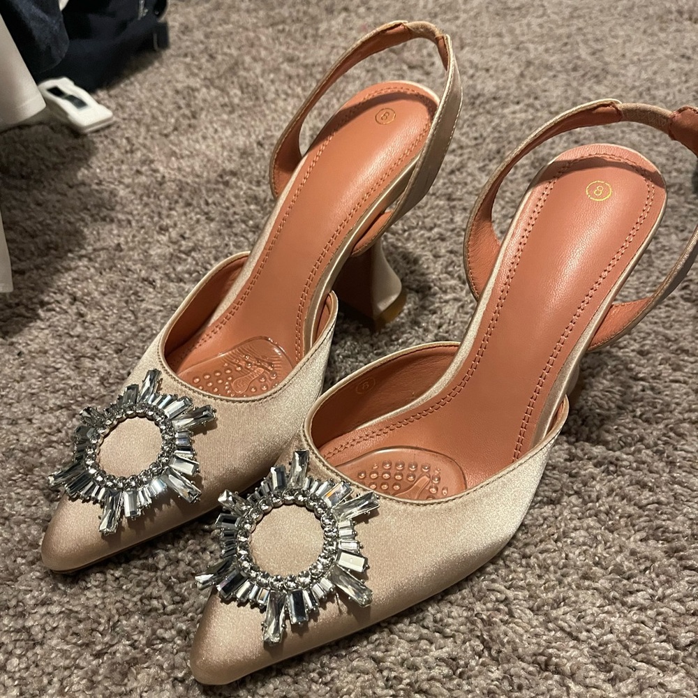 Designer knock off heels